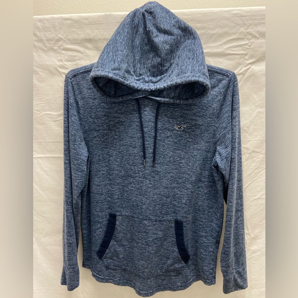 Hollister blue hoodie